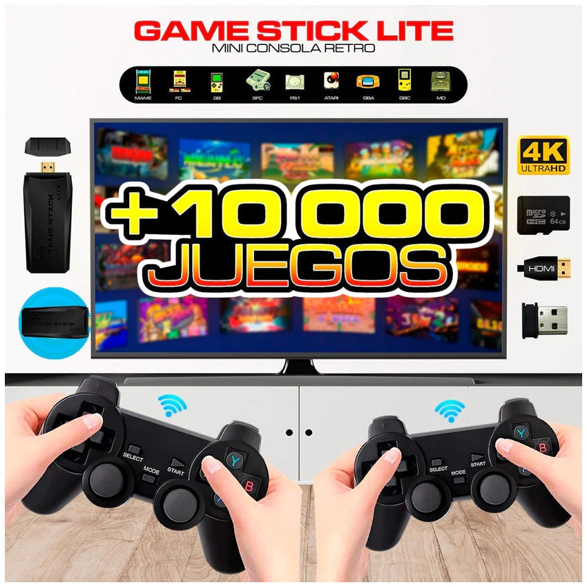 MINI CONSOLA RETRO M8 GAME STICK